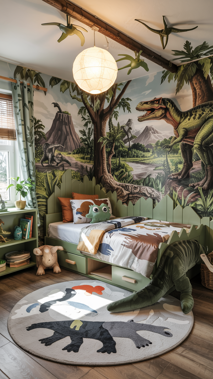Dinosaur Den Bedroom