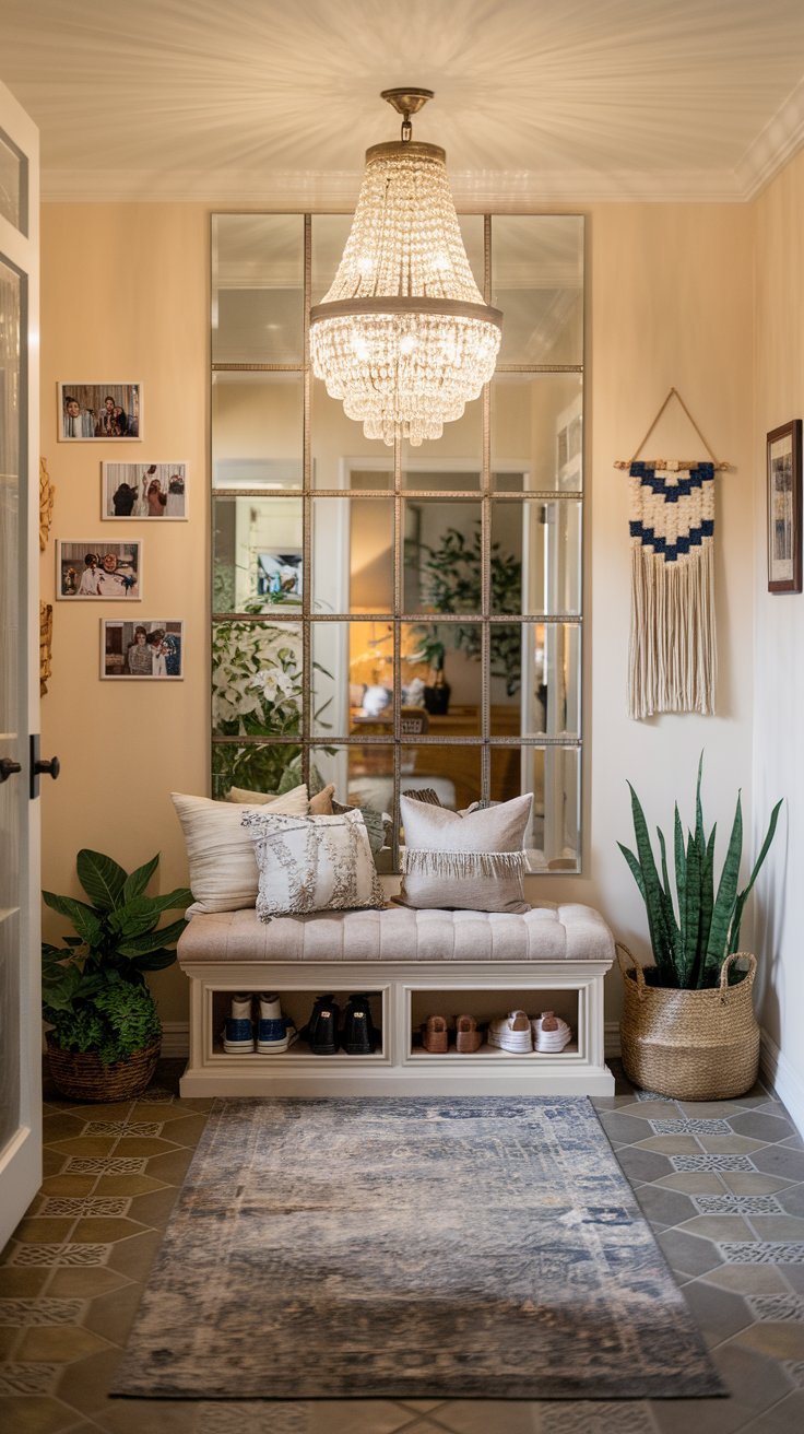 Cozy Cottage Foyer Design