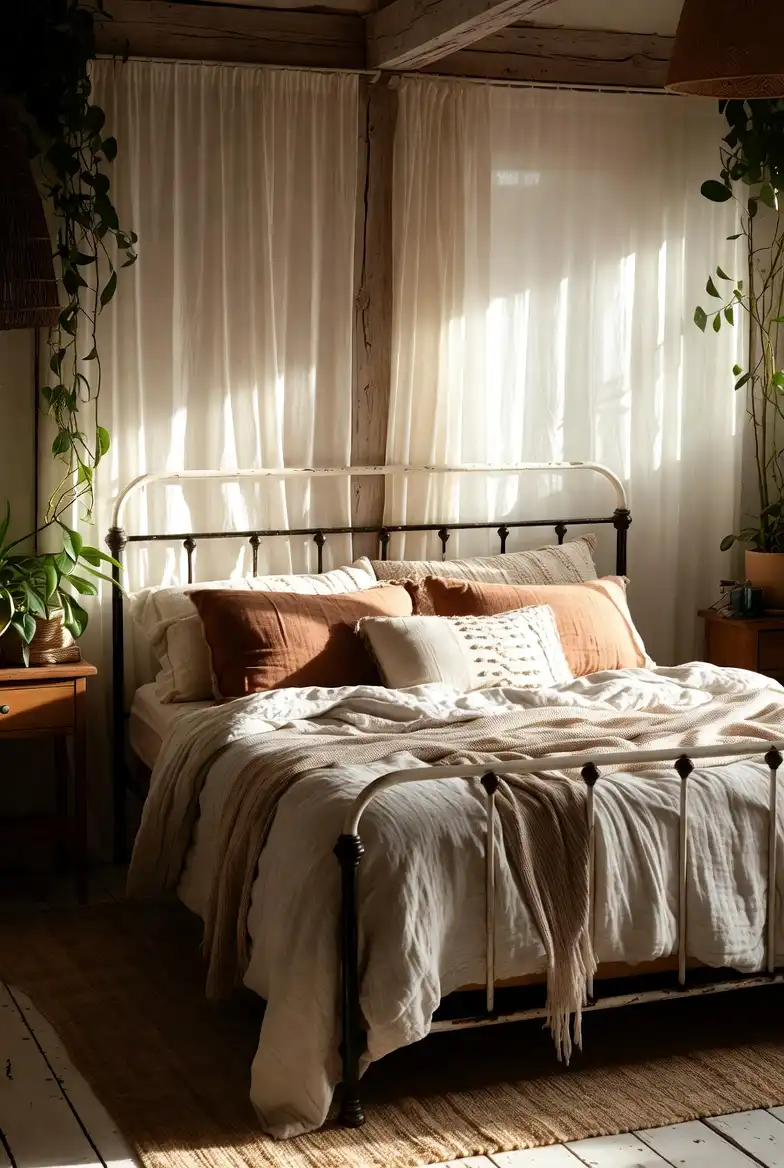Choose a Vintage-Style Metal Bedframe