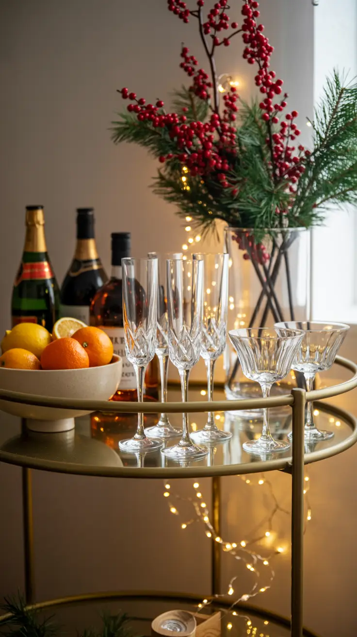 Bar Cart Vignette