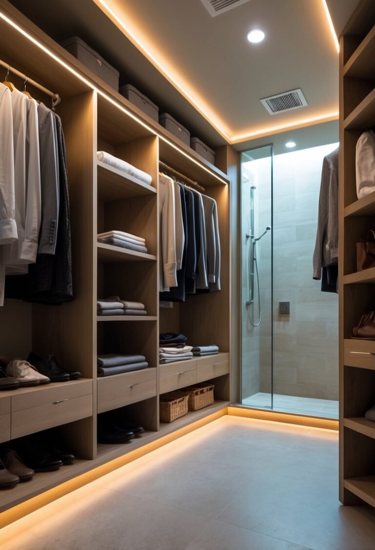 Luxury Meets Function: 40 Bathroom with Walk-In Closet Ideas