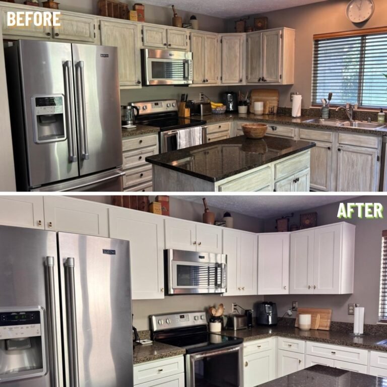 how to paint kitchen cabinets