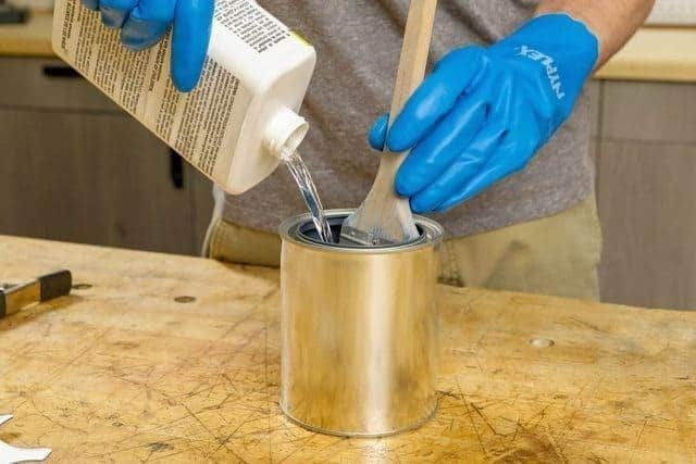 How to Apply Paint Thinner